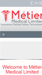 Mobile Screenshot of metiermedical.com